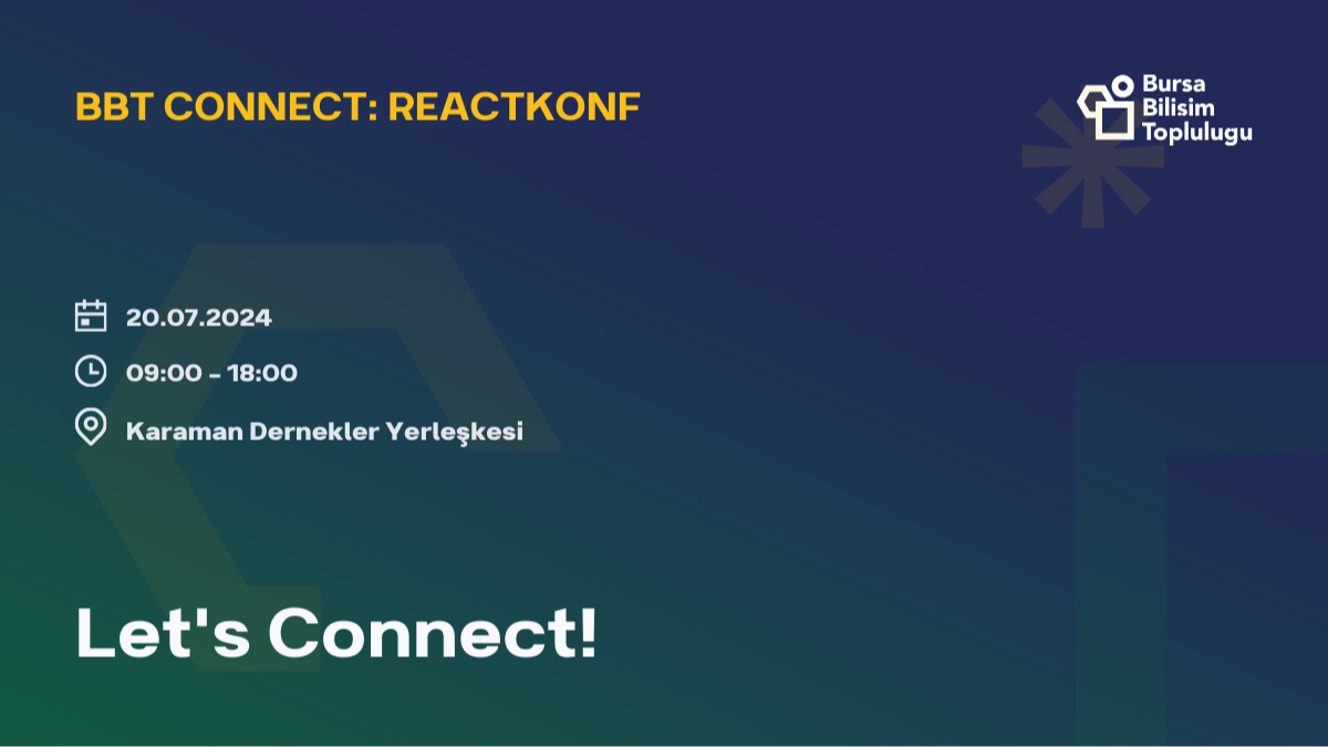 BBT Connect: ReactKonf