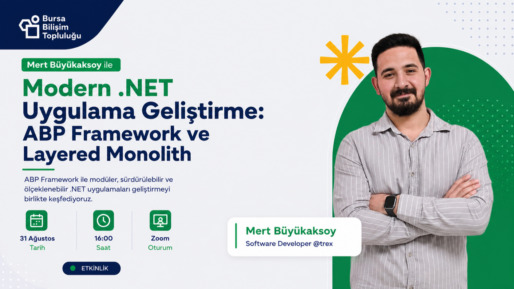 Modern .NET Uygulama Geliştirme: ABP Framework ve Layered Monolith